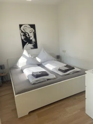 Cozy studio with a view of the spa garden