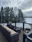 Big Sky Lodge Sunset Suite. Luxury Lodging on Long Lake Saint David Maine