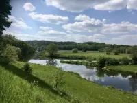 Gemütliche Ferienwohnung Ganz nah am Fluss