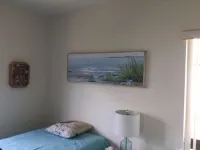 Renovated Bahia Vista 2nd floor 2 bedroom garden condo with partial Gulf views