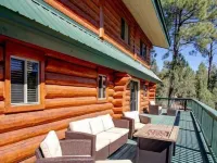 New Build Modern Log Cabin in the Heart of Pine on 2 acres of secluded Forest Hotels in Pine