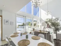 Modern villa with heated swimming pool and breathtaking view Hotels in Salobrena