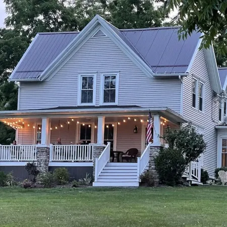 Beautiful 5 bedroom Lake House across the street from Cayuga Lake.