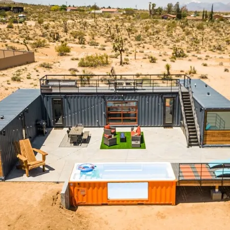 Box on the Rox Container Home + Heated Pool