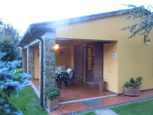 House with large veranda, garden and swimming pool