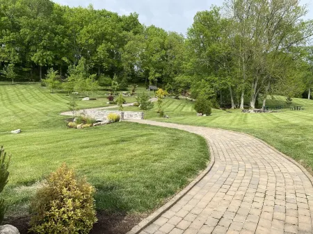 Modern/rustic chalet nestled in the woods at Paradise Ranch & Retreat