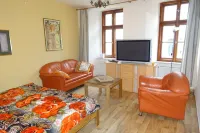 Müller's first vacation apartment in the old town of Görlitz