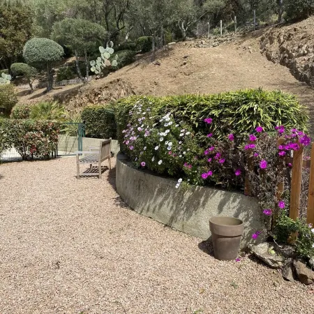 Villa with pool, between olive trees and sea - fantastic view!