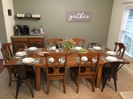 Spacious lakefront home with private boathouse and game room!