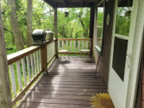 Quiet 2 bedroom A-frame cabin located 5 miles from East State Street.