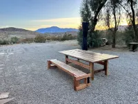 Stylish Morongo Valley Retreat. Pond/Waterfall Views All Around, Fenced for Dogs