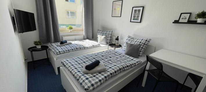 Stillvolles Zimmer für 2 Personen Mit Eigenem Bad Hotels in Wolfsburg