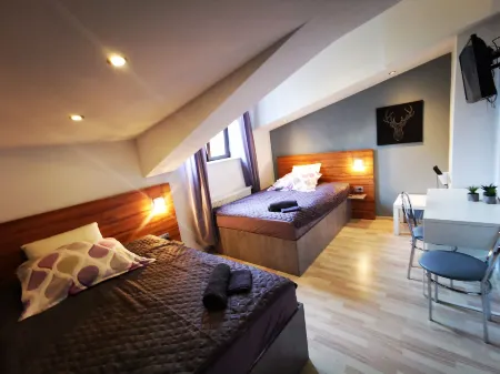 Station Apartments Katowa 11 Отели рядом с достопримечательностью «Синагога Рему»