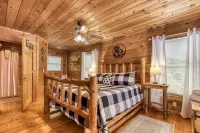 Dog Friendly Quiet Chalet Hot Tub Fireplace Hotels in Sevier County