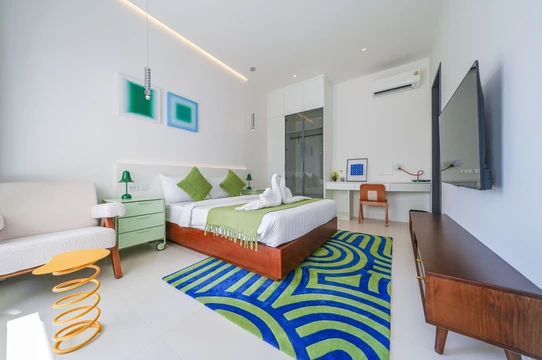 รูปภาพของพูลวิลล่า พร้อมสไลเดอร์ คาราโอเกะ ห้องครัว