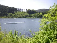 beautifully furnished apartment right on the lake Hillebachstausee