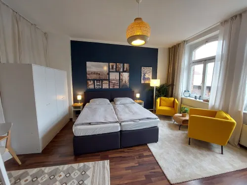 Fully equipped apartment in the center of Erfurt incl. parking space