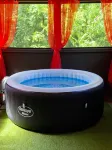 hot tub, grill, fireplace, Hocking Hills, Buckeye Lake, Legend Valley
