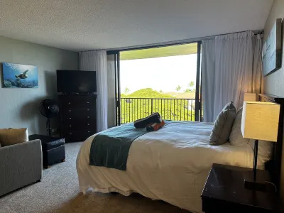 Ocean view designer studio on Kaanapali