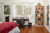 Private suite located on the garden side of our home