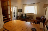 Four double beds down-town main street.