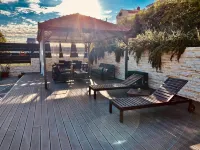 Luxury Villa Sunny Garden With Private Heated Swimming Pool 住宿飯店