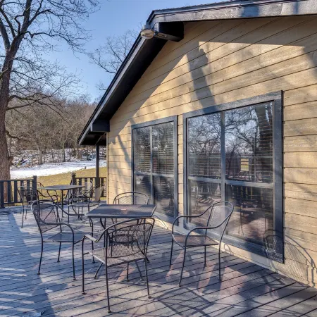 Hike, Fish and Explore Family Cabin in Sulphur!