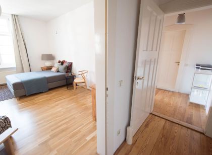 Modern design im klassischem Altbau