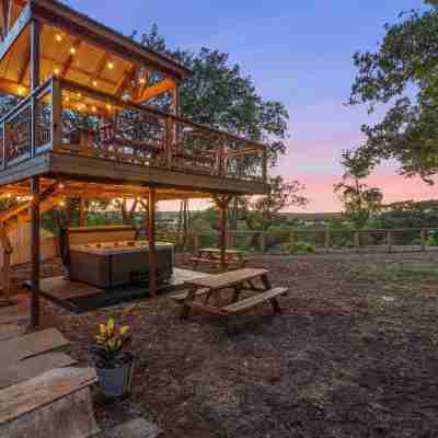 Guadalupe Bluff Bunk House 5 Bedroom Home by RedAwning Hotel Exterior