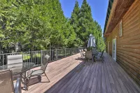 Secluded Camp Connell Home w/ Deck + Fireplace! - 3-Star