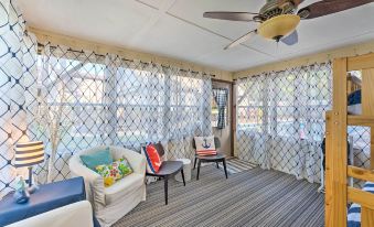 Boat Dock & Backyard: 'Rock River Retreat'