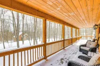 徒步，滑雪和漂流：特拉阿爾塔小屋，帶大甲板 - Wi-Fi