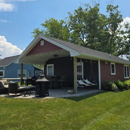 Enjoy the Lake Views from this adorable completely  remodeled home in Angola NY.