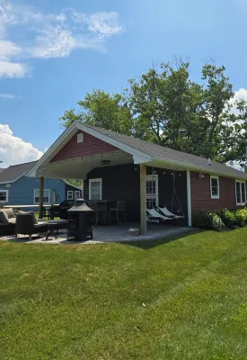 Enjoy the Lake Views from this adorable completely  remodeled home in Angola NY.