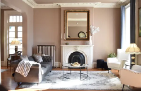 Historic Manor Overlooking Park