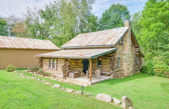 1800年代浪漫小木屋！壁爐 + 3個按摩浴缸