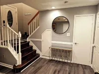 Charming 3-bedroom townhome with luxury  settings, AC ,WiFi in brilliant Bowie Hotels in Bowie