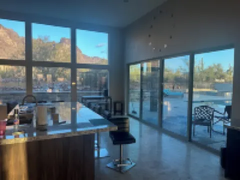 Spacious 5 bed/5 bath house at Superstition Mountains. Hiking. Pool. Spa. Views!