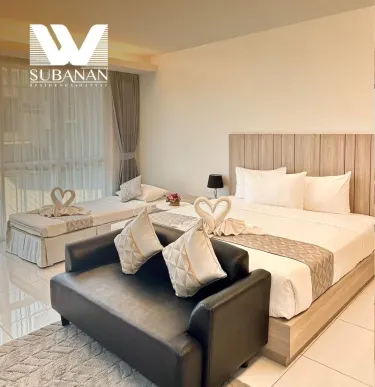 ห้องสำหรับครอบครัวพร้อมเตียงเสริม