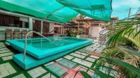 Charming 2-bedroom house with WiFi, Pool, and AC in enchanting Monterrico.