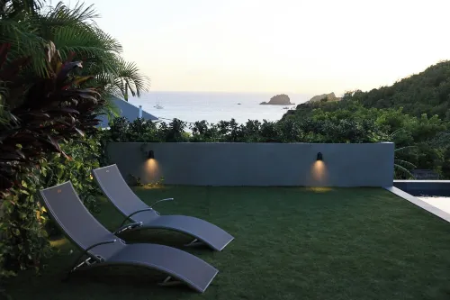 Villa Cinnamon sunset and sea view