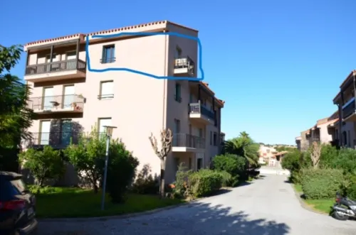 Appartement F2 à 100m de la Plage, Résidence Avec Parking, Piscines et Tennis