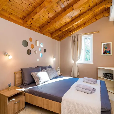 Apartments Vodnica- Comfort One Bedroom Apartment with Balcony and Partial Sea View A1