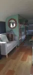 Vintage Bedford Bus Farm Glamping Under the Stars