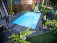 Luxury 2-Bedroom Apartment Near or Tambo with Private Garden & Heated Pool Hotels in Benoni