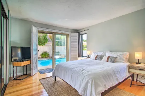 2 Mi to Beach: Retreat w/ Pool & Grill in Mashpee! - 3-Star