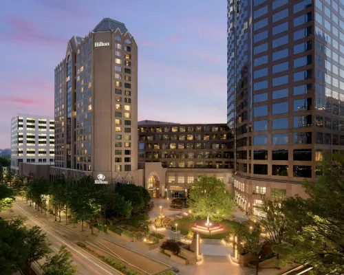 Hilton Charlotte Uptown Hotels near Methodist Home Park