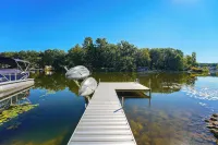Dock + Year-round Fishing! Lakefront Michigan Home - 3-Star