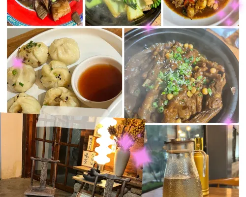 Zhuyinxing · Muyun Valley Stream Swing Boutique Inn تناول الطعام Photos