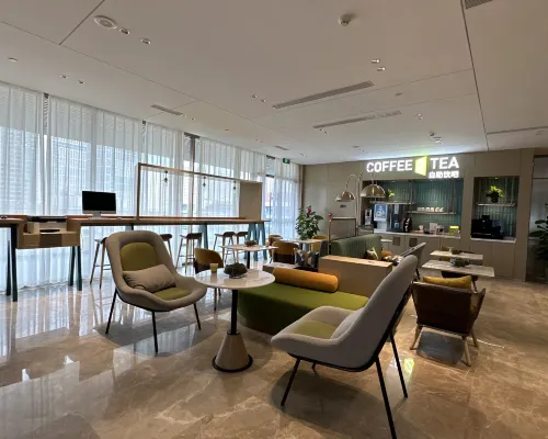 Home2 Suites by Hilton Jinan Tangye Sunac Land Общественные зоны Photos